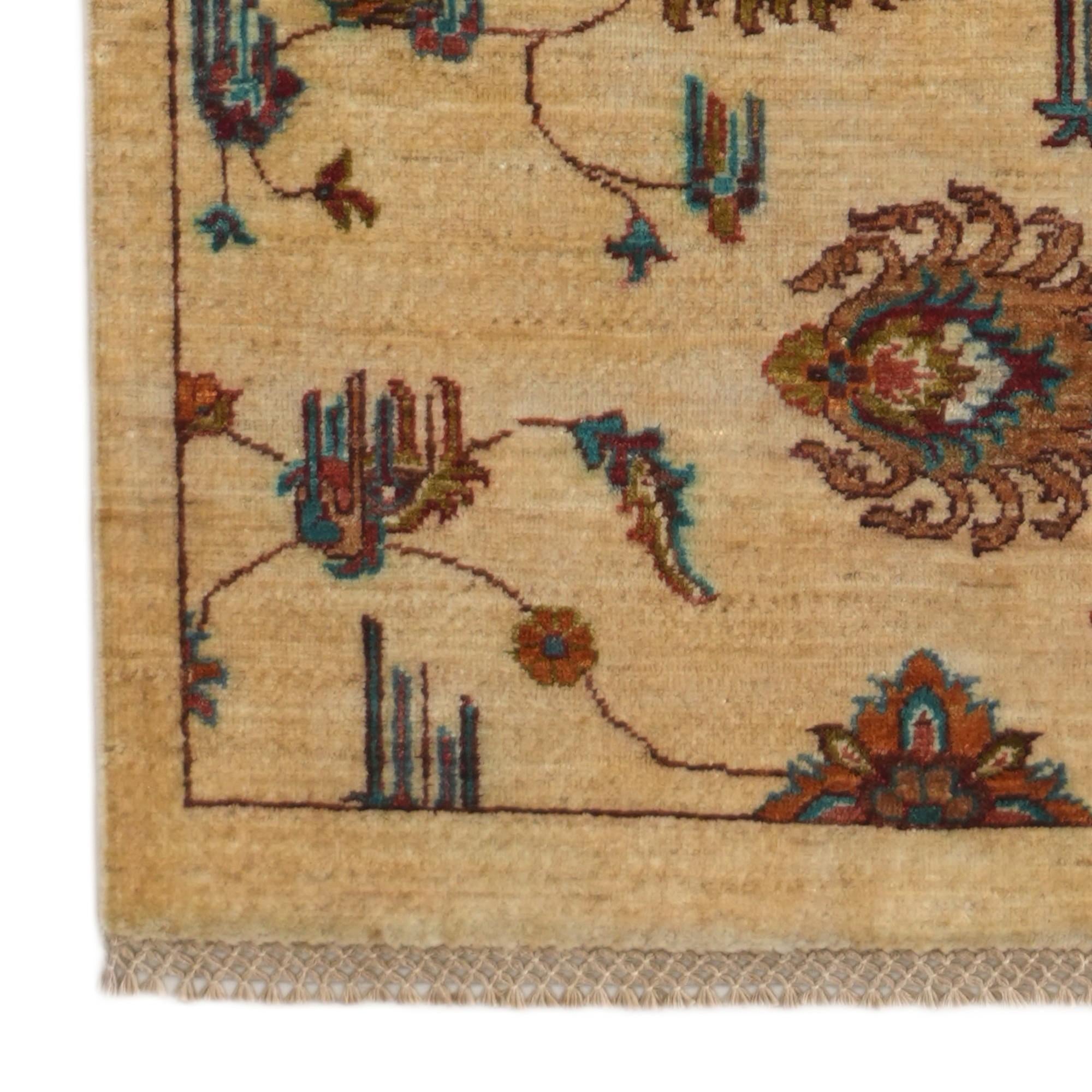 2' 7 x 10' 2 Hand Knotted Ariana Ziegler Runner Rug