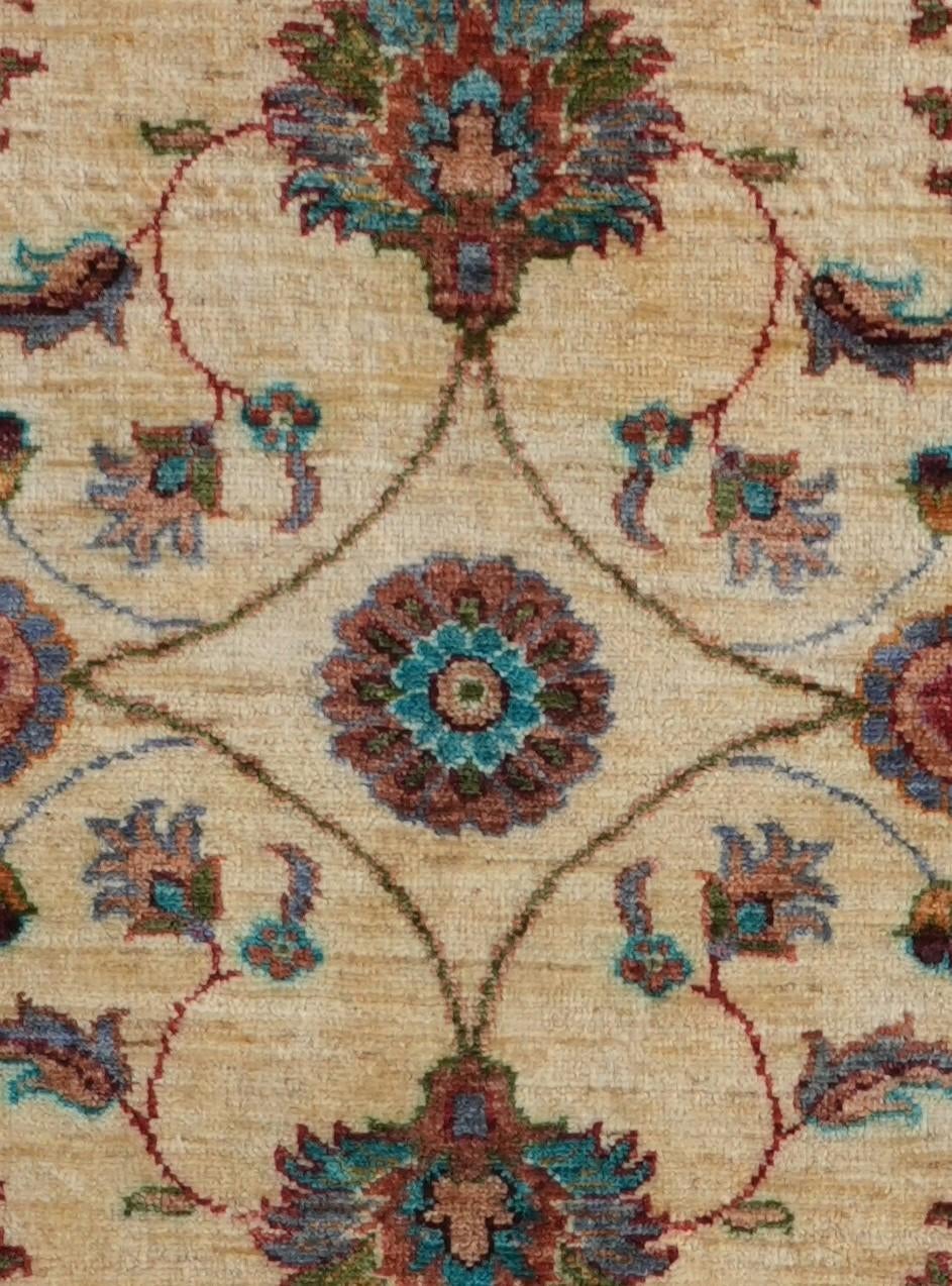 2' 7 x 11' 6 Hand Knotted Ariana Ziegler Runner Rug