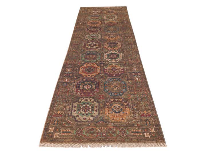 2' 8 x 9' 10 Hand Knotted Ariana Ziegler Runner Rug
