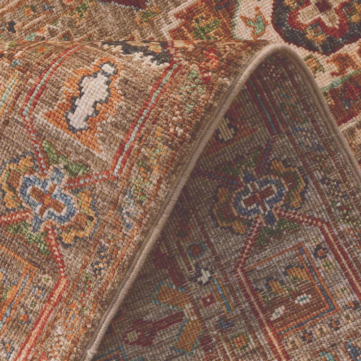 Detail image of 2' 8 x 9' 10 Hand Knotted Ariana Ziegler Runner Rug