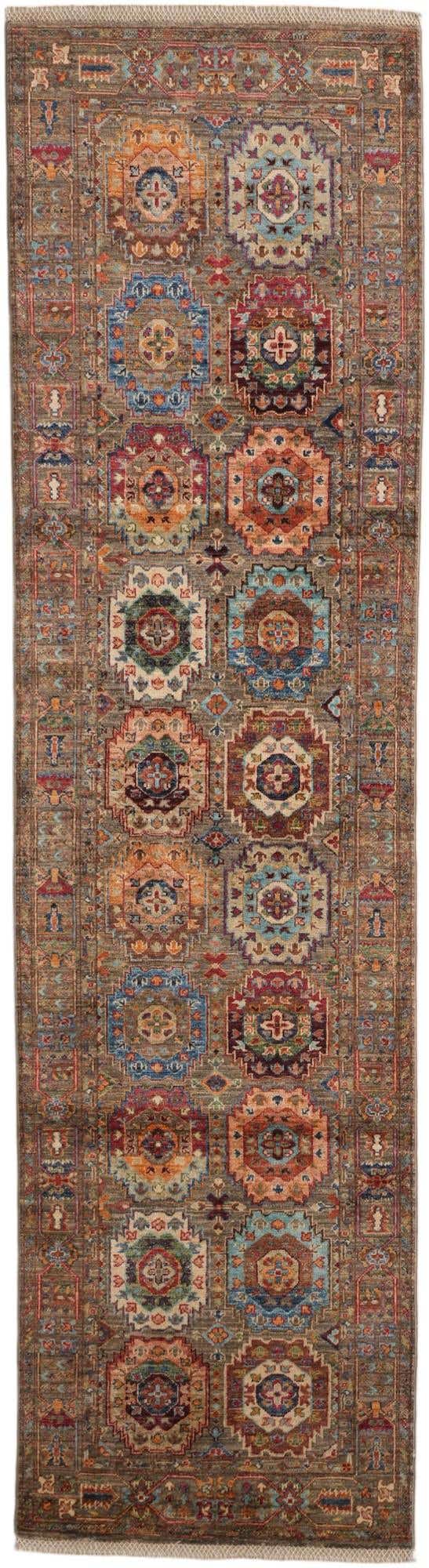 2' 8 x 9' 10 Hand Knotted Ariana Ziegler Runner Rug