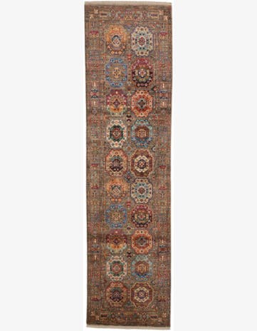2' 8 x 9' 10 Hand Knotted Ariana Ziegler Runner Rug