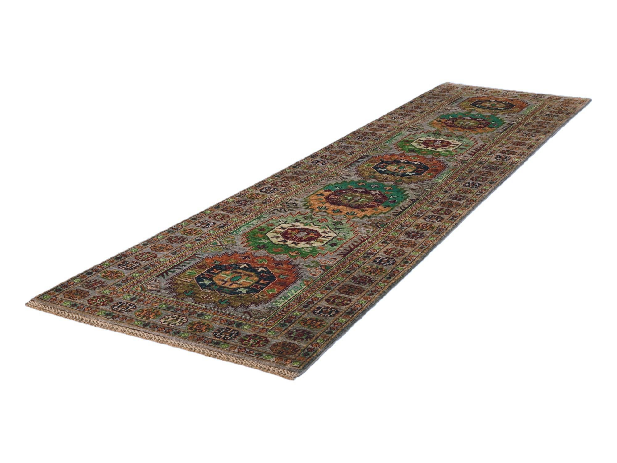 2' 10 x 10' 8 Hand Knotted Ariana Ziegler Runner Rug