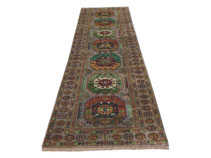 2' 10 x 10' 8 Hand Knotted Ariana Ziegler Runner Rug