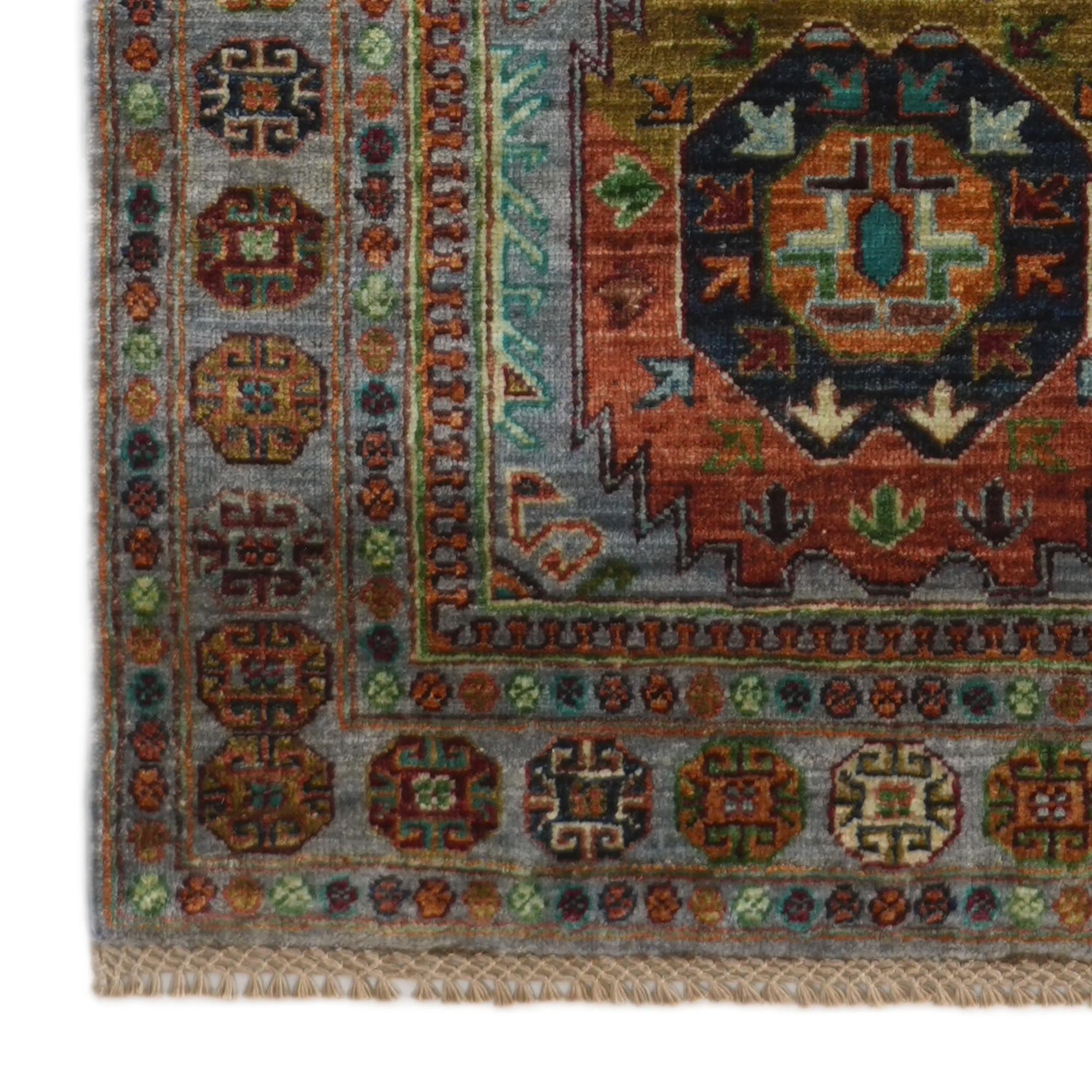 2' 10 x 10' 8 Hand Knotted Ariana Ziegler Runner Rug