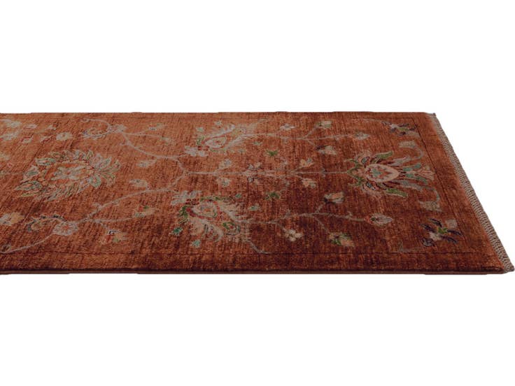 Detail image of 2' 8 x 10' 6 Hand Knotted Ariana Ziegler Runner Rug