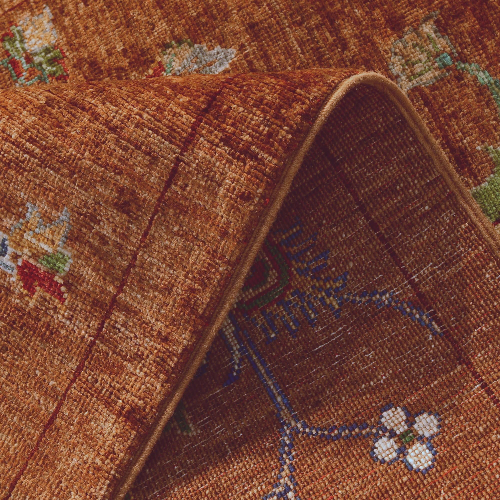 2' 8 x 10' 6 Hand Knotted Ariana Ziegler Runner Rug