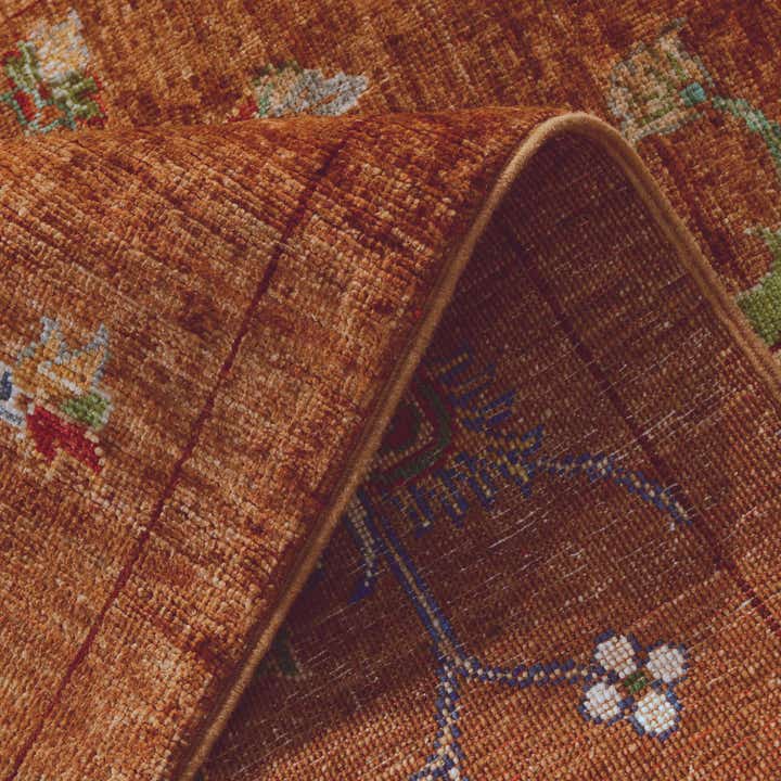 2' 8 x 10' 6 Hand Knotted Ariana Ziegler Runner Rug