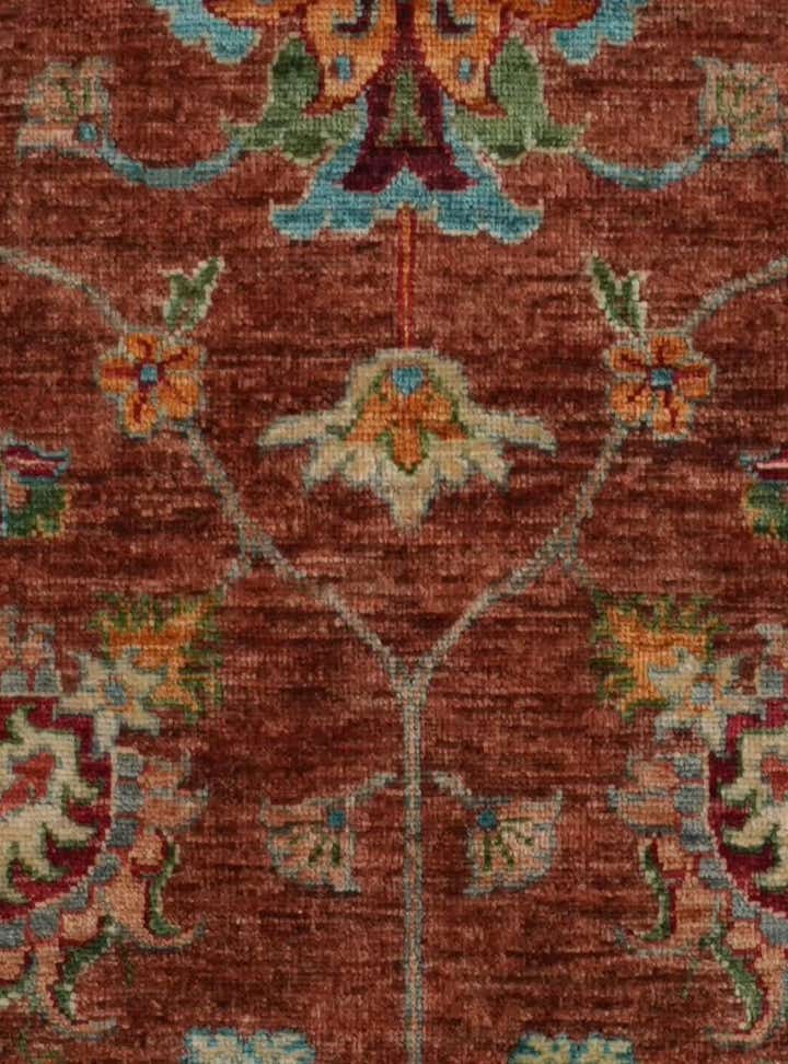 2' 8 x 10' 6 Hand Knotted Ariana Ziegler Runner Rug
