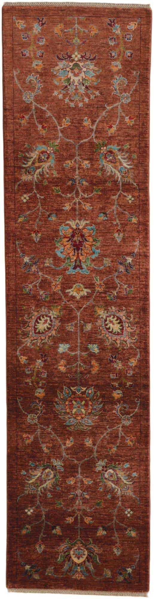 2' 8 x 10' 6 Hand Knotted Ariana Ziegler Runner Rug