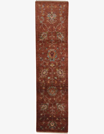 2' 8 x 10' 6 Hand Knotted Ariana Ziegler Runner Rug