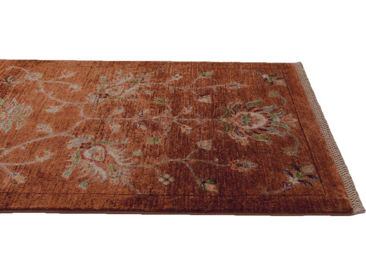 Detail image of 2' 8 x 10' 6 Hand Knotted Ariana Ziegler Runner Rug