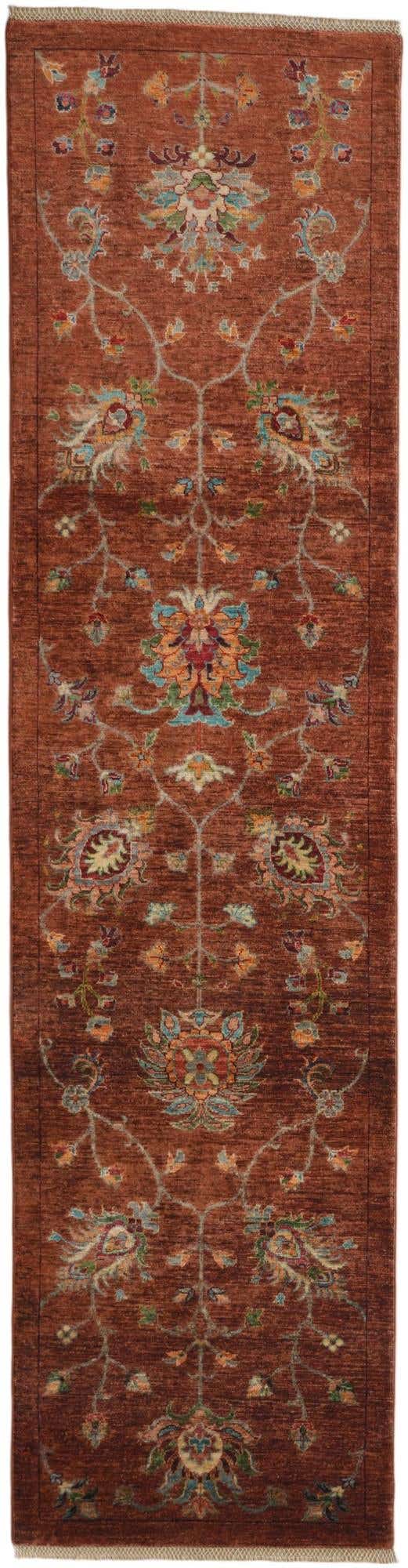 2' 8 x 10' 6 Hand Knotted Ariana Ziegler Runner Rug