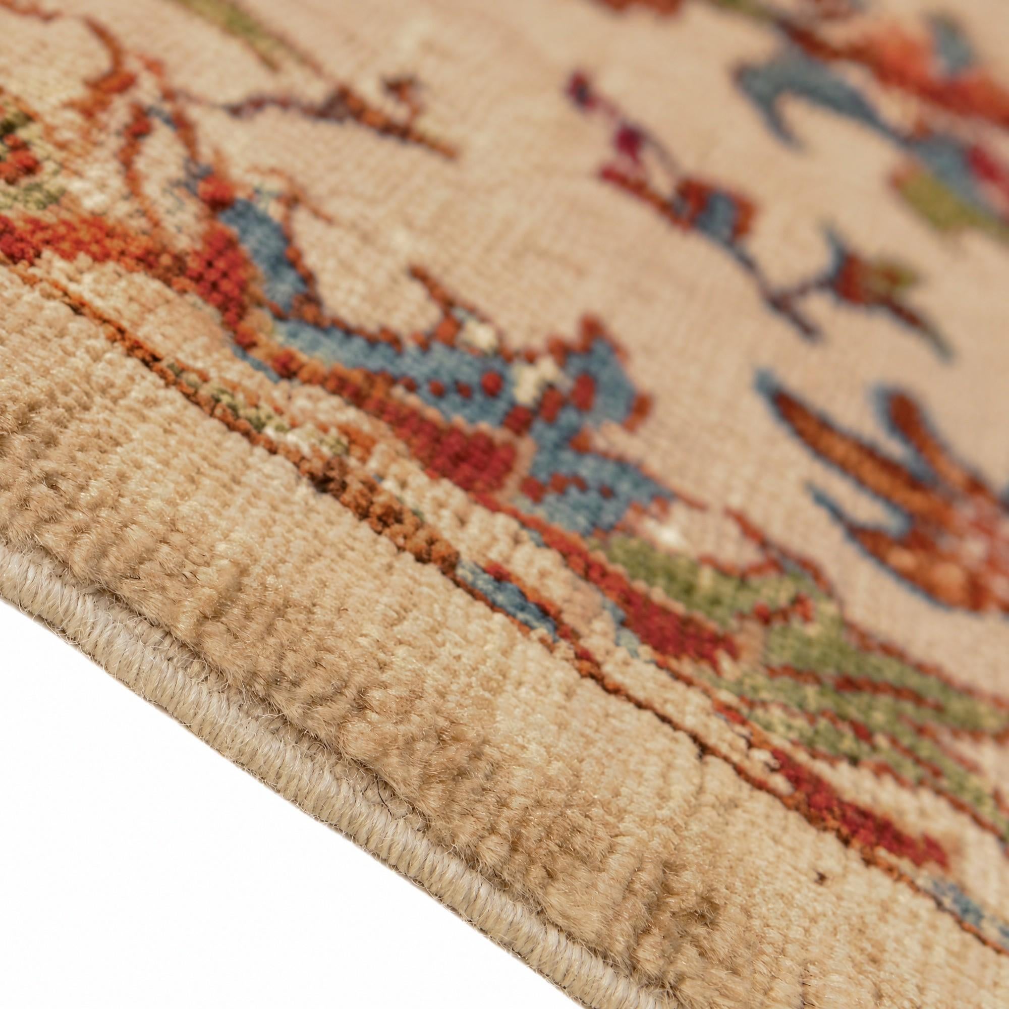 85cm x 370cm Hand Knotted Ariana Ziegler Runner Rug