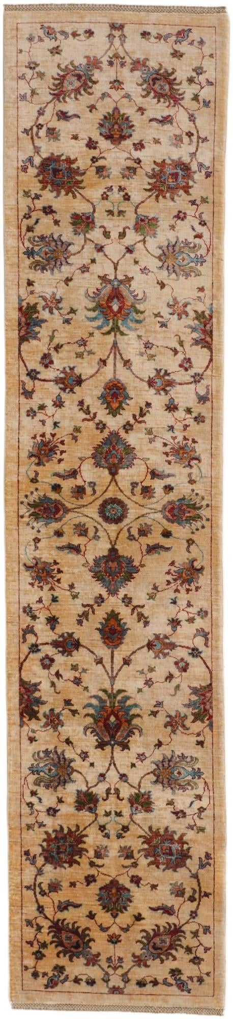2' 9 x 12' 1 Hand Knotted Ariana Ziegler Runner Rug
