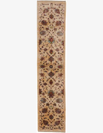 2' 9 x 12' 1 Hand Knotted Ariana Ziegler Runner Rug