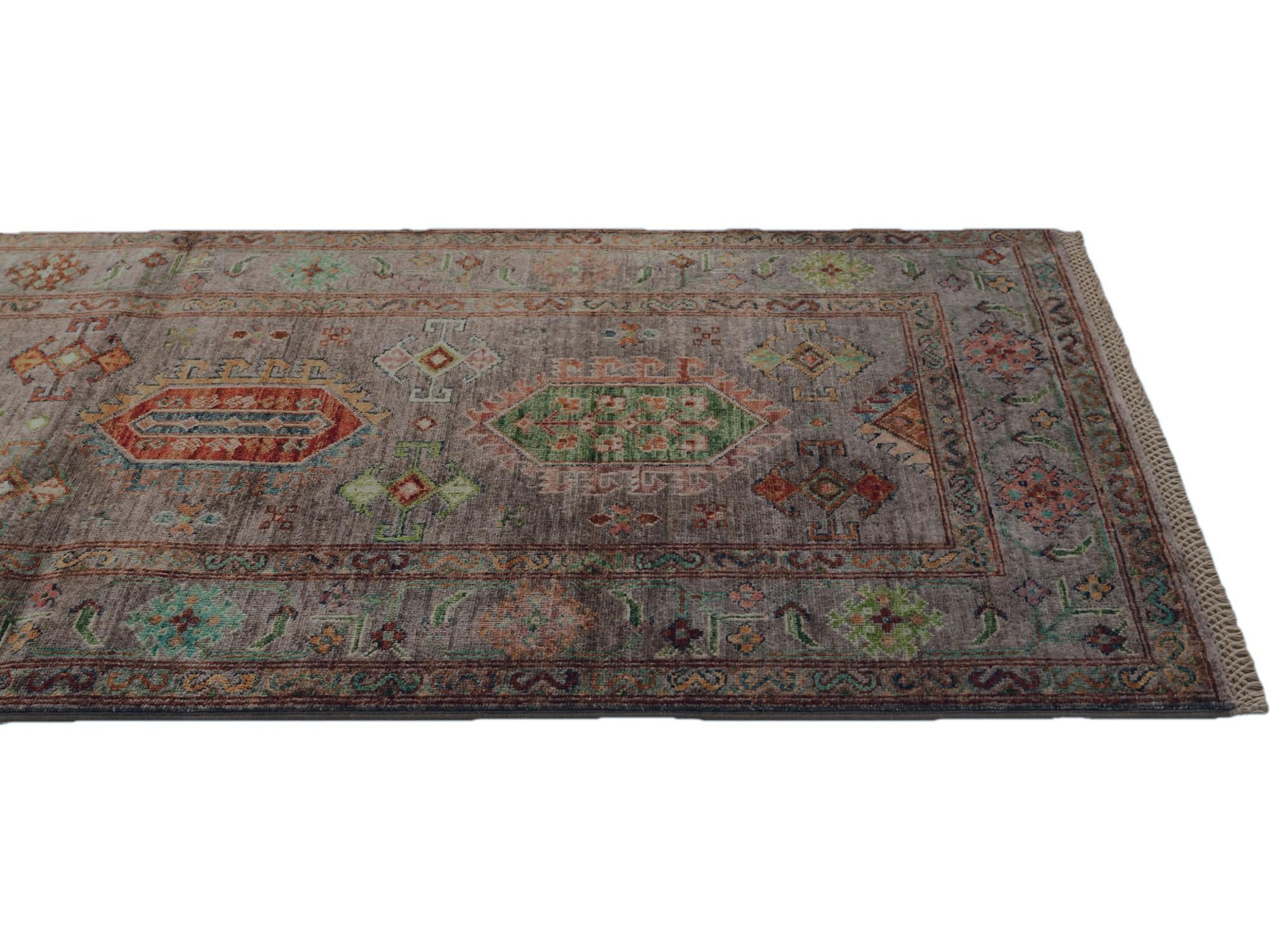 2' 9 x 10' 2 Hand Knotted Ariana Ziegler Runner Rug