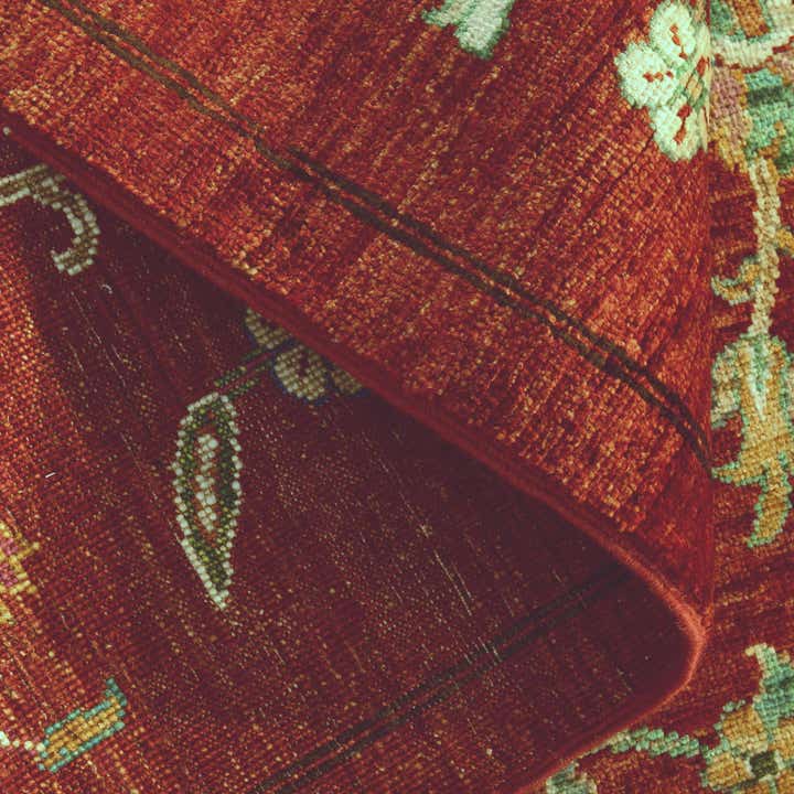 2' 10 x 10' Hand Knotted Ariana Ziegler Runner Rug