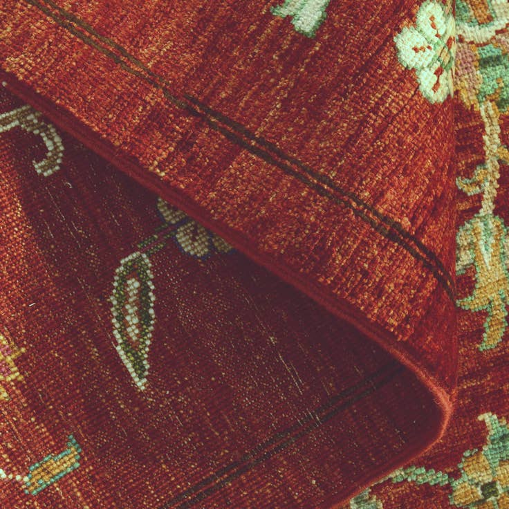 Detail image of 2' 10 x 10' Hand Knotted Ariana Ziegler Runner Rug