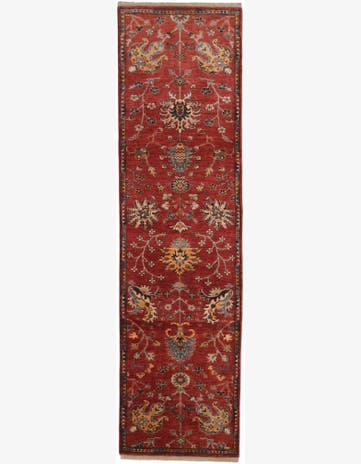 2' 9 x 9' 11 Hand Knotted Ariana Ziegler Runner Rug