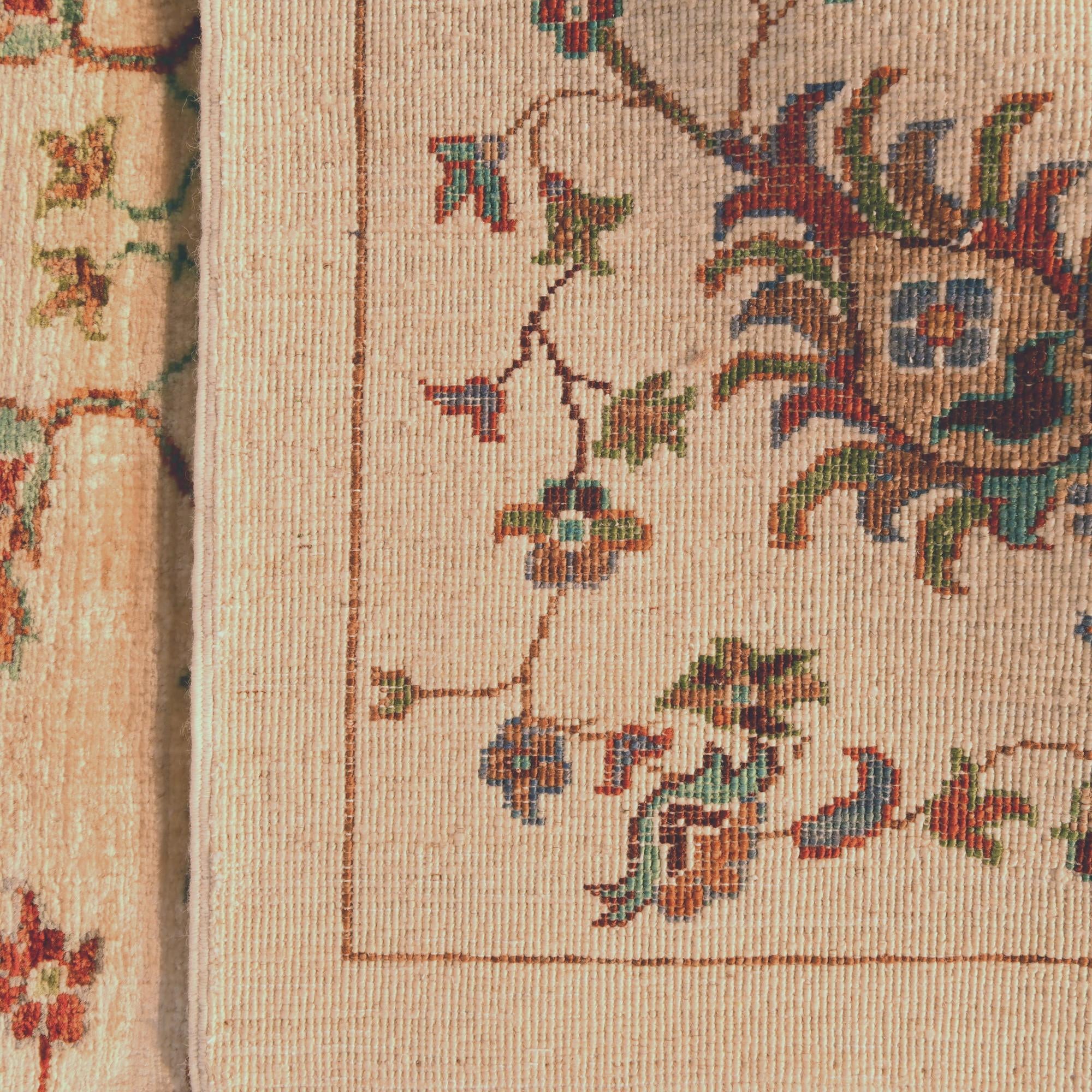 2' 9 x 12' Hand Knotted Ariana Ziegler Runner Rug