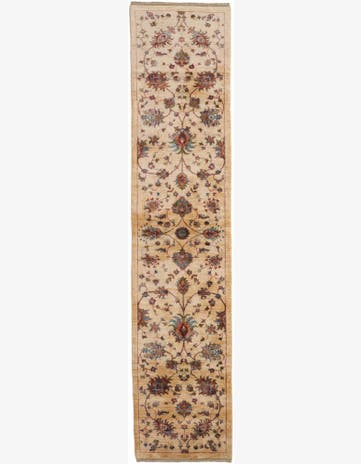 2' 9 x 12' Hand Knotted Ariana Ziegler Runner Rug