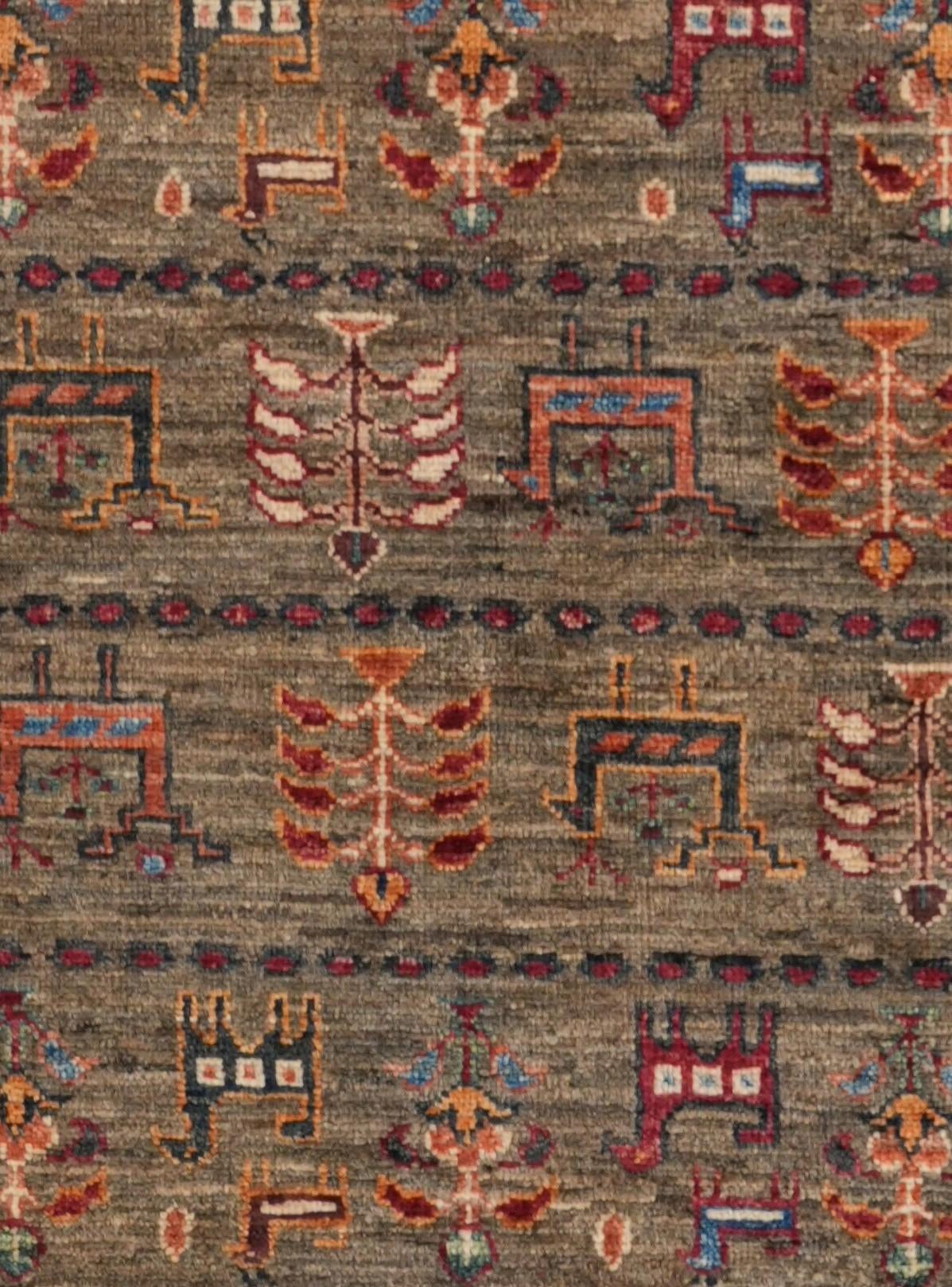 2' 11 x 9' 7 Hand Knotted Ariana Ziegler Runner Rug
