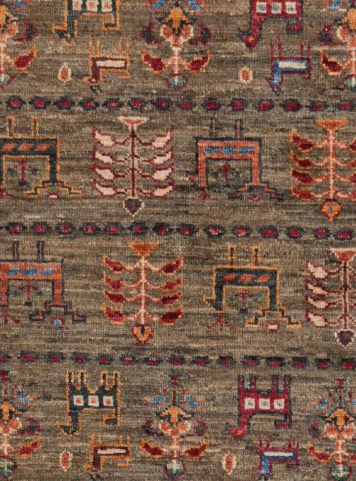 2' 11 x 9' 7 Hand Knotted Ariana Ziegler Runner Rug