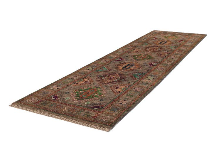 Detail image of 2' 9 x 10' 5 Hand Knotted Ariana Ziegler Runner Rug
