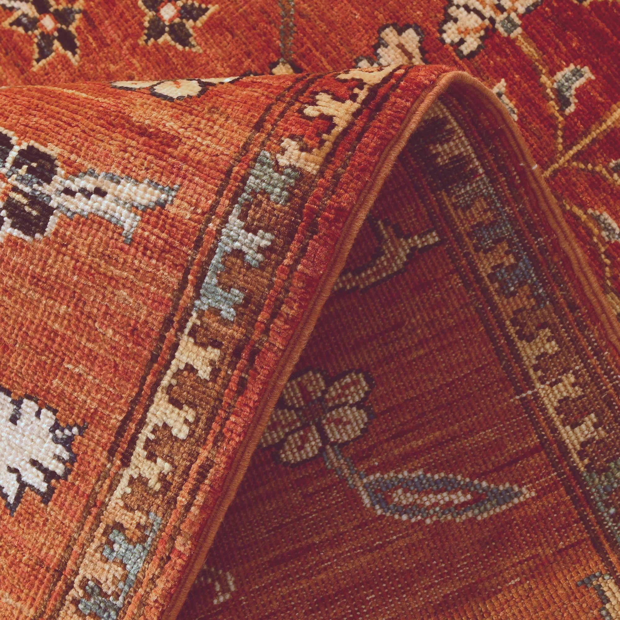 2' 10 x 9' 11 Hand Knotted Ariana Ziegler Runner Rug