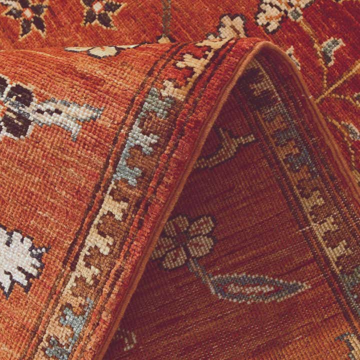 2' 10 x 9' 11 Hand Knotted Ariana Ziegler Runner Rug