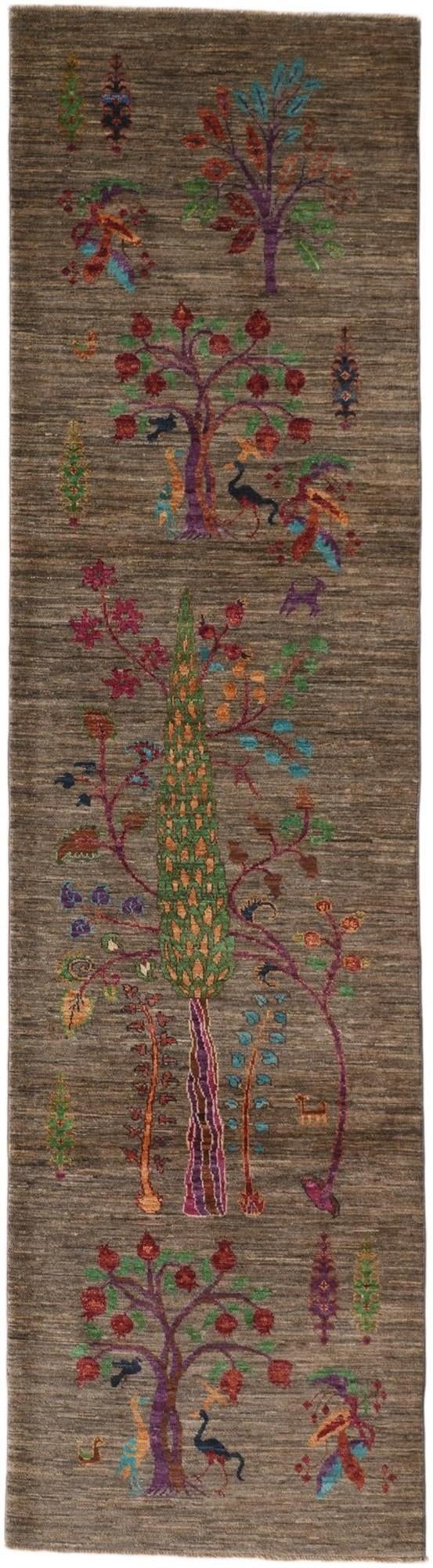 2' 10 x 10' 4 Hand Knotted Ariana Ziegler Runner Rug