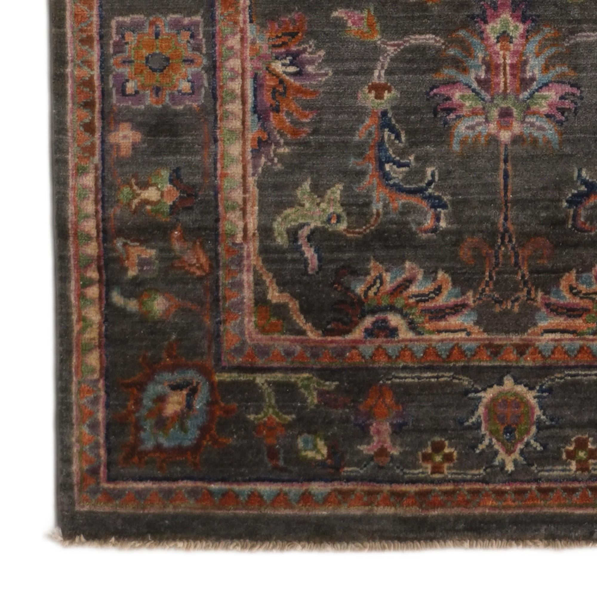 85cm x 315cm Hand Knotted Ariana Ziegler Runner Rug