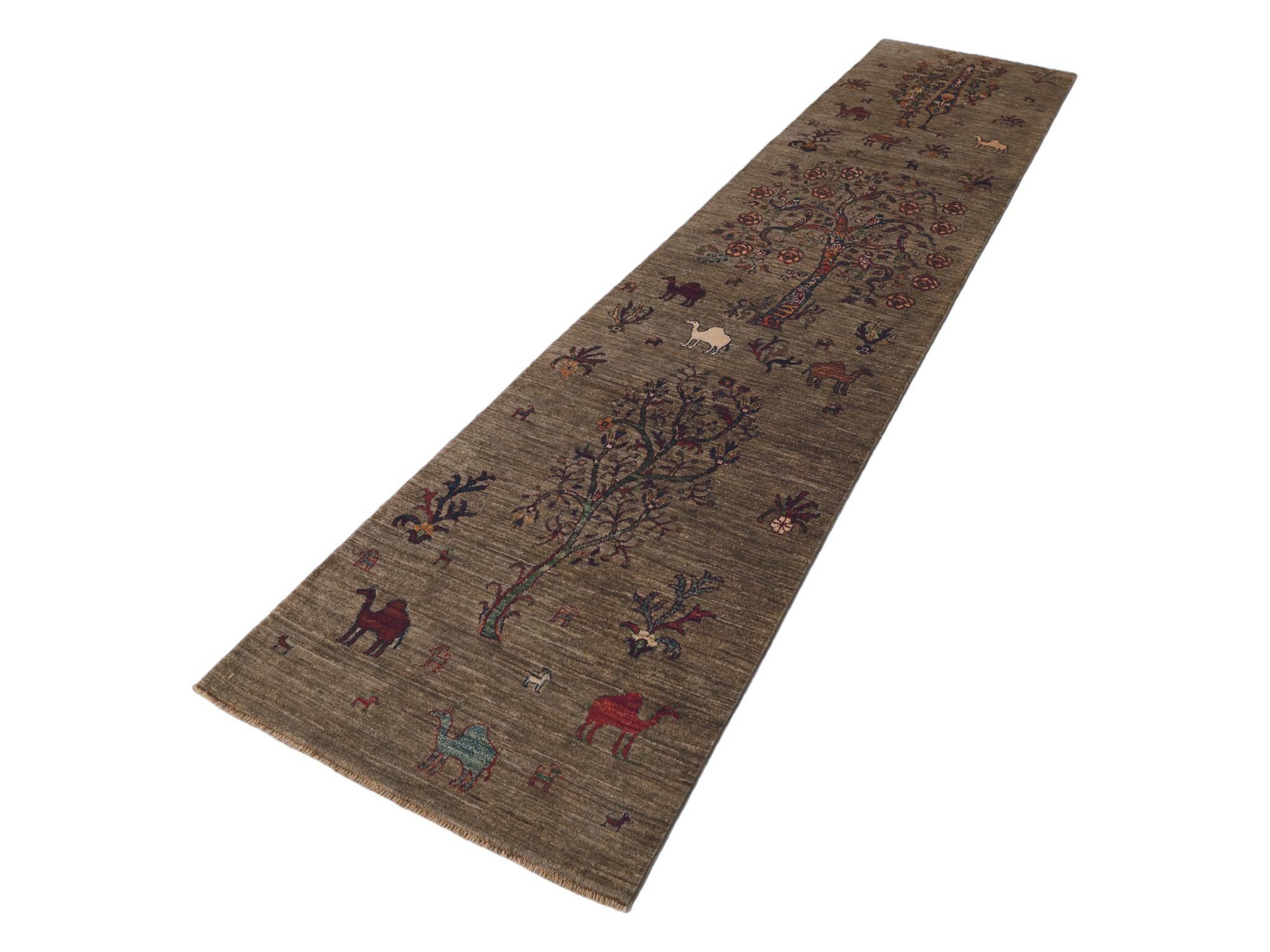 80cm x 340cm anudado a mano Ariana Ziegler Alfombra Pasillera