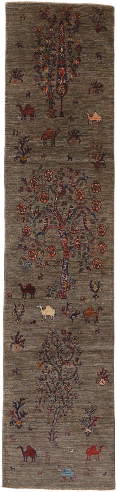 2' 7 x 11' 1 Hand Knotted Ariana Ziegler Runner Rug