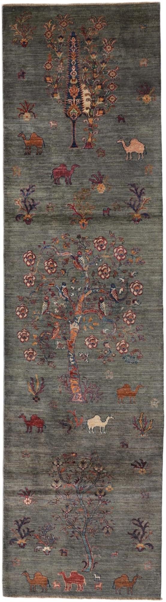 2' 9 x 10' 2 Hand Knotted Ariana Ziegler Runner Rug