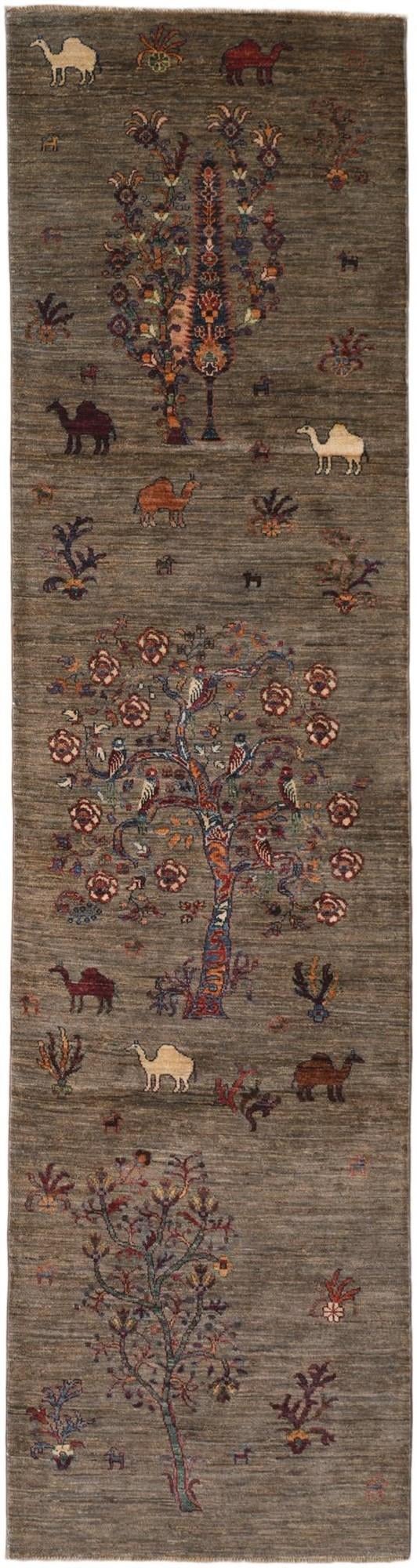 2' 9 x 10' 6 Hand Knotted Ariana Ziegler Runner Rug