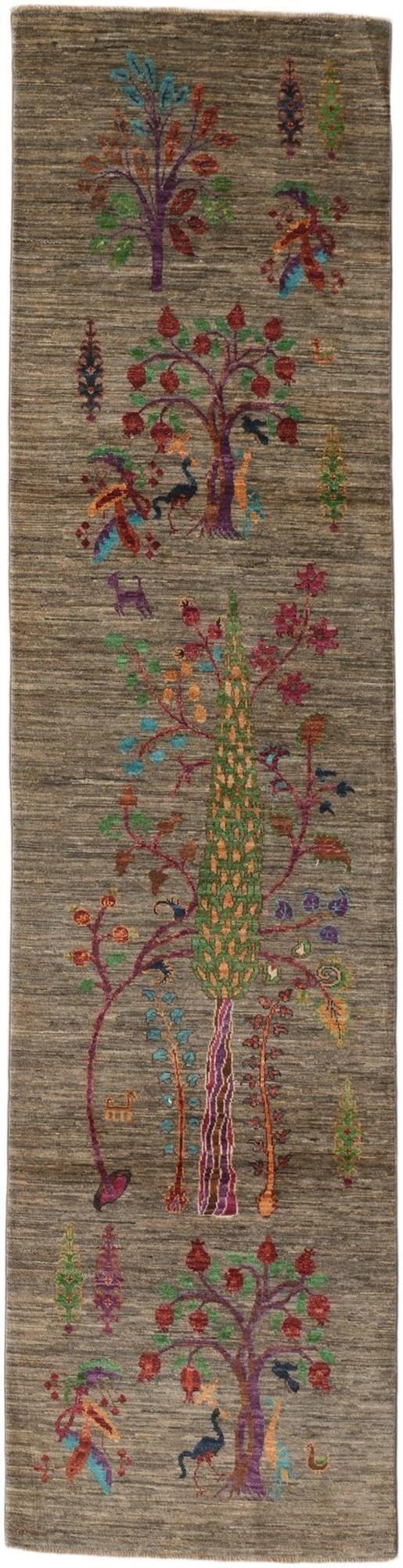 2' 7 x 10' 4 Hand Knotted Ariana Ziegler Runner Rug