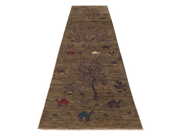 2' 8 x 11' 3 Hand Knotted Ariana Ziegler Runner Rug