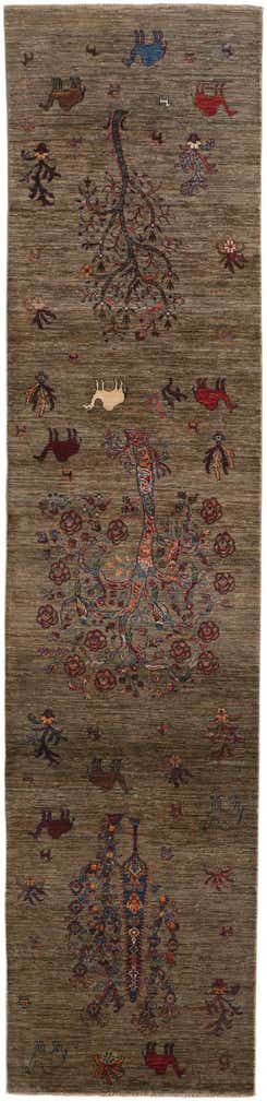 2' 8 x 11' 3 Hand Knotted Ariana Ziegler Runner Rug