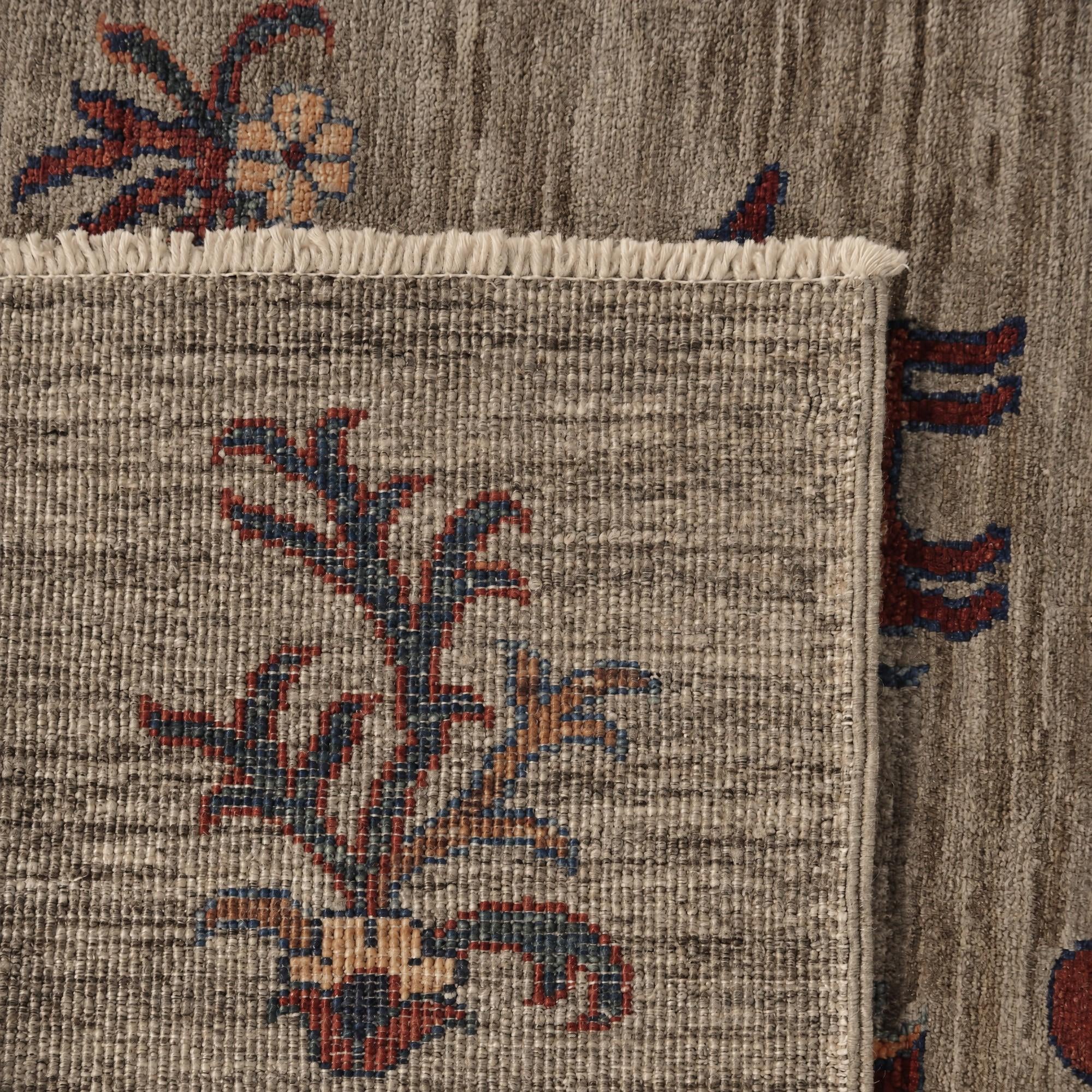 2' 9 x 9' 8 Hand Knotted Ariana Ziegler Runner Rug