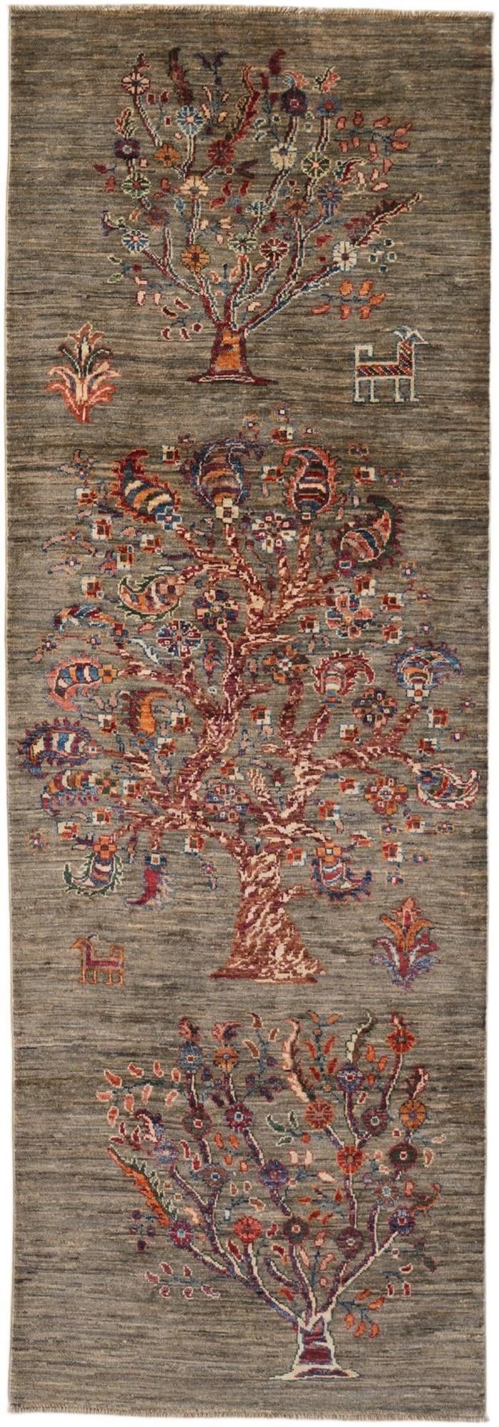 2' 9 x 7' 11 Hand Knotted Ariana Ziegler Runner Rug
