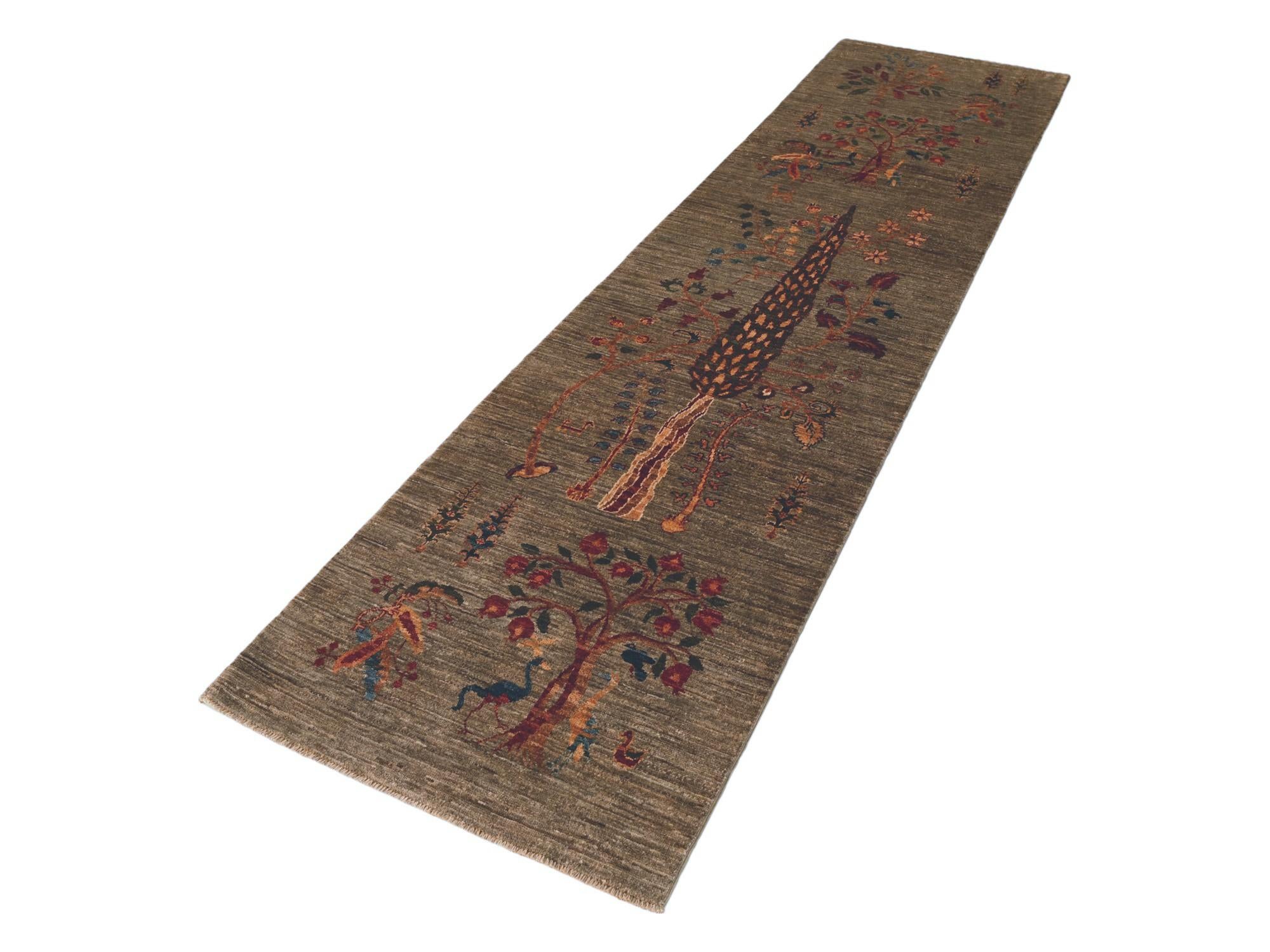 85cm x 305cm anudado a mano Ariana Ziegler Alfombra Pasillera