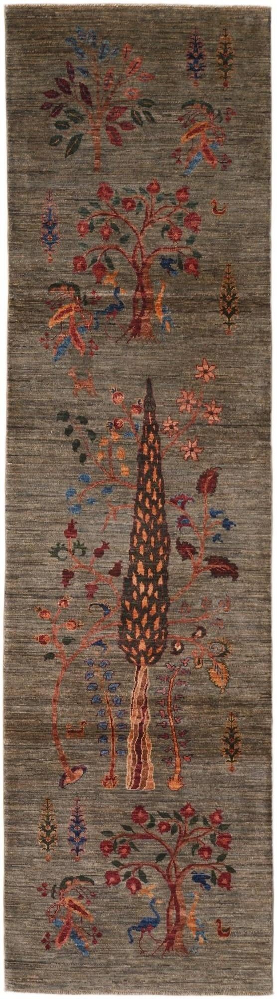 2' 9 x 10' Hand Knotted Ariana Ziegler Runner Rug