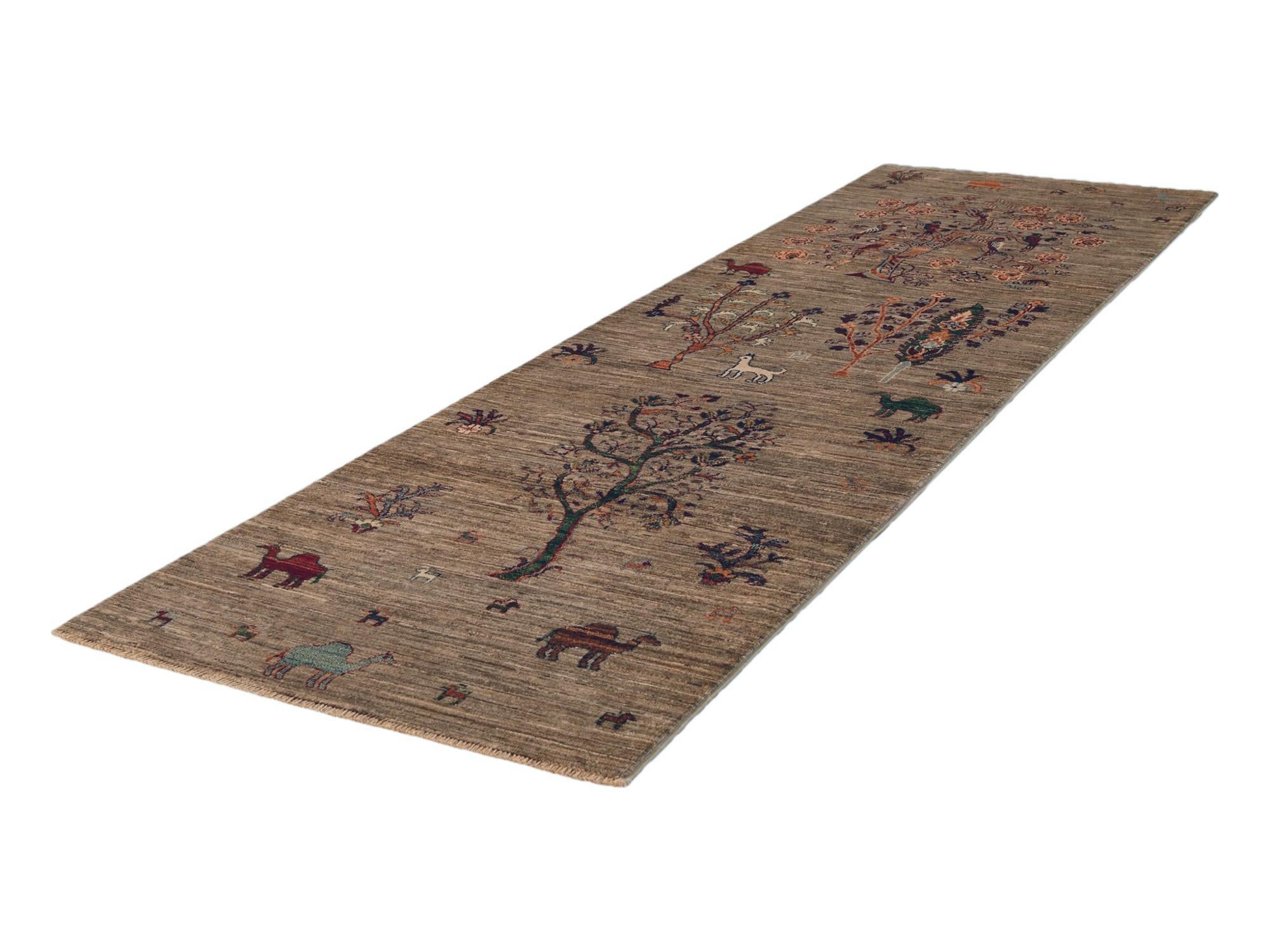 2' 9 x 9' 5 Hand Knotted Ariana Ziegler Runner Rug
