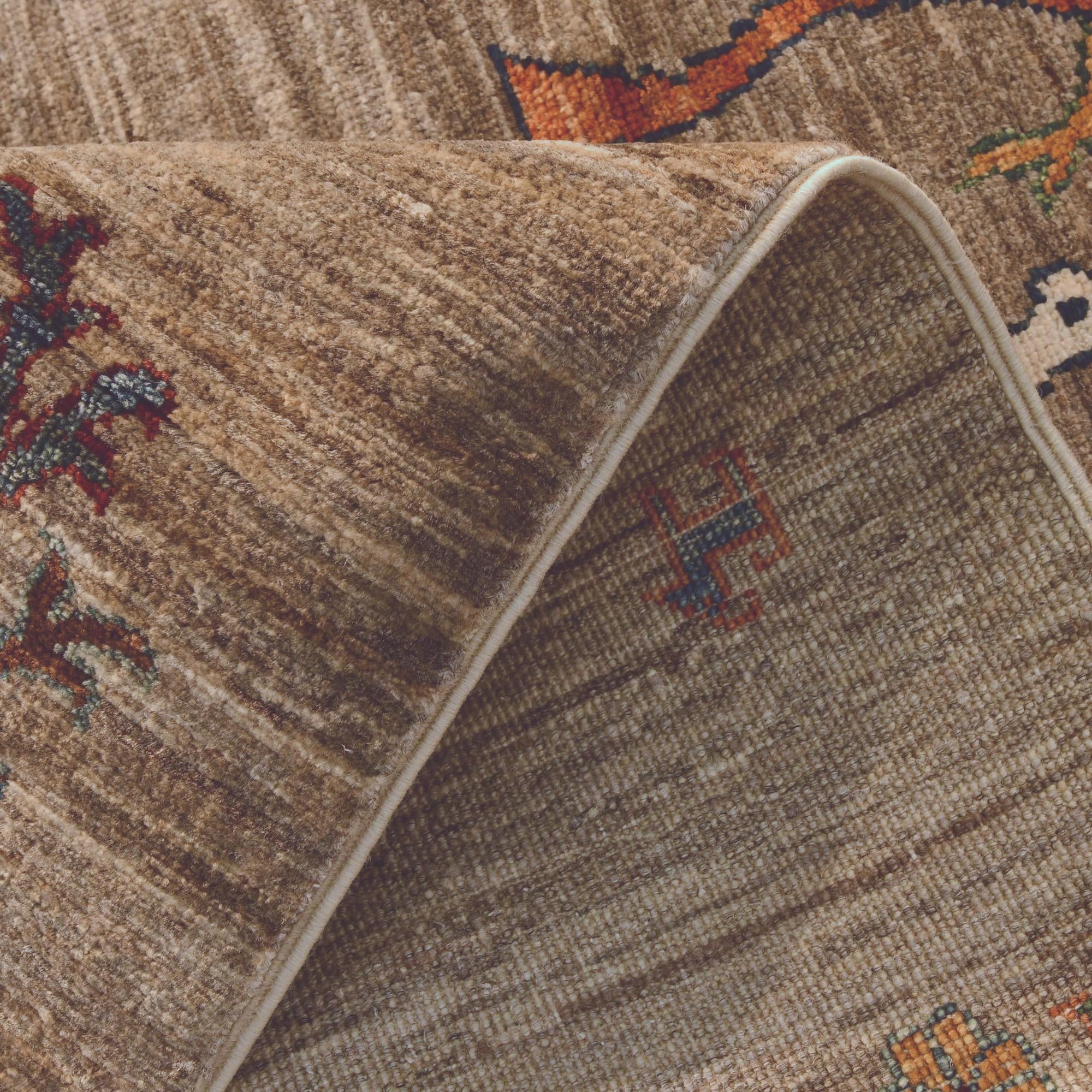 2' 9 x 9' 5 Hand Knotted Ariana Ziegler Runner Rug