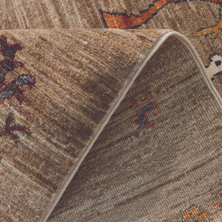 2' 9 x 9' 5 Hand Knotted Ariana Ziegler Runner Rug