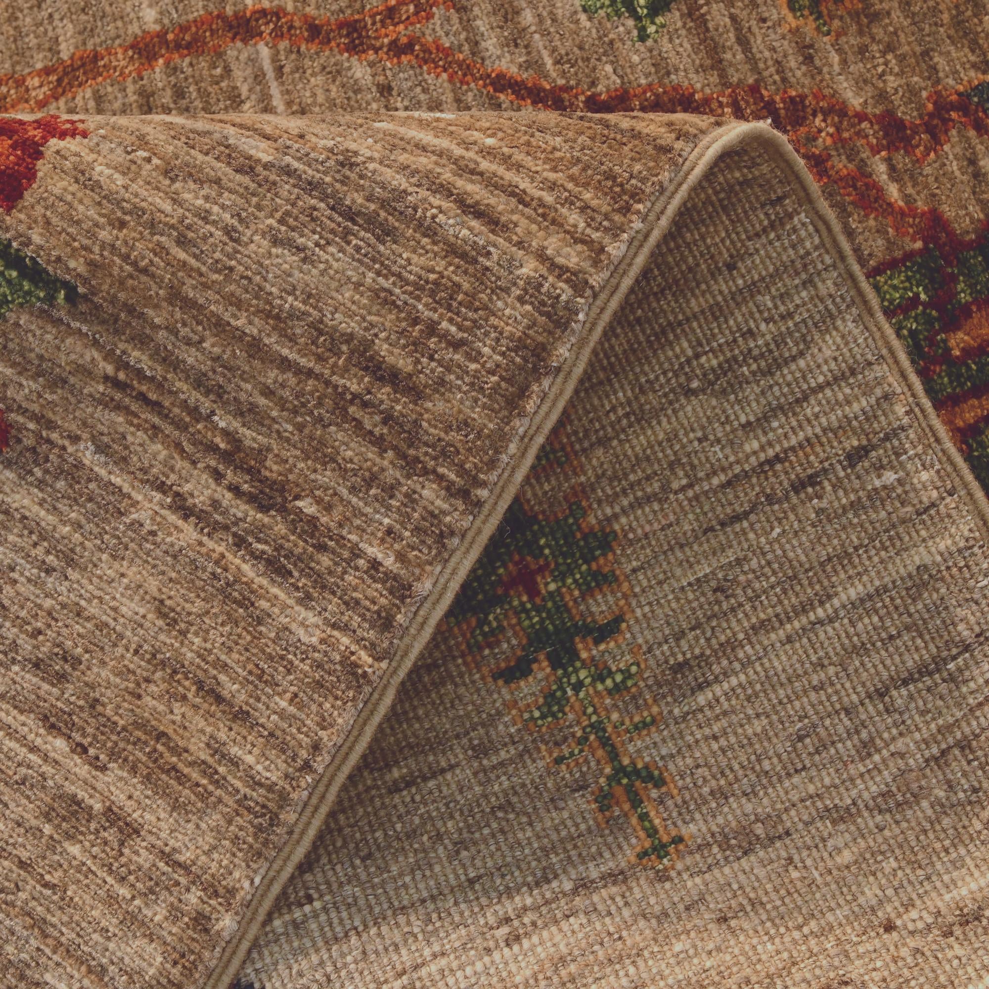 2' 9 x 8' 2 Hand Knotted Ariana Ziegler Runner Rug