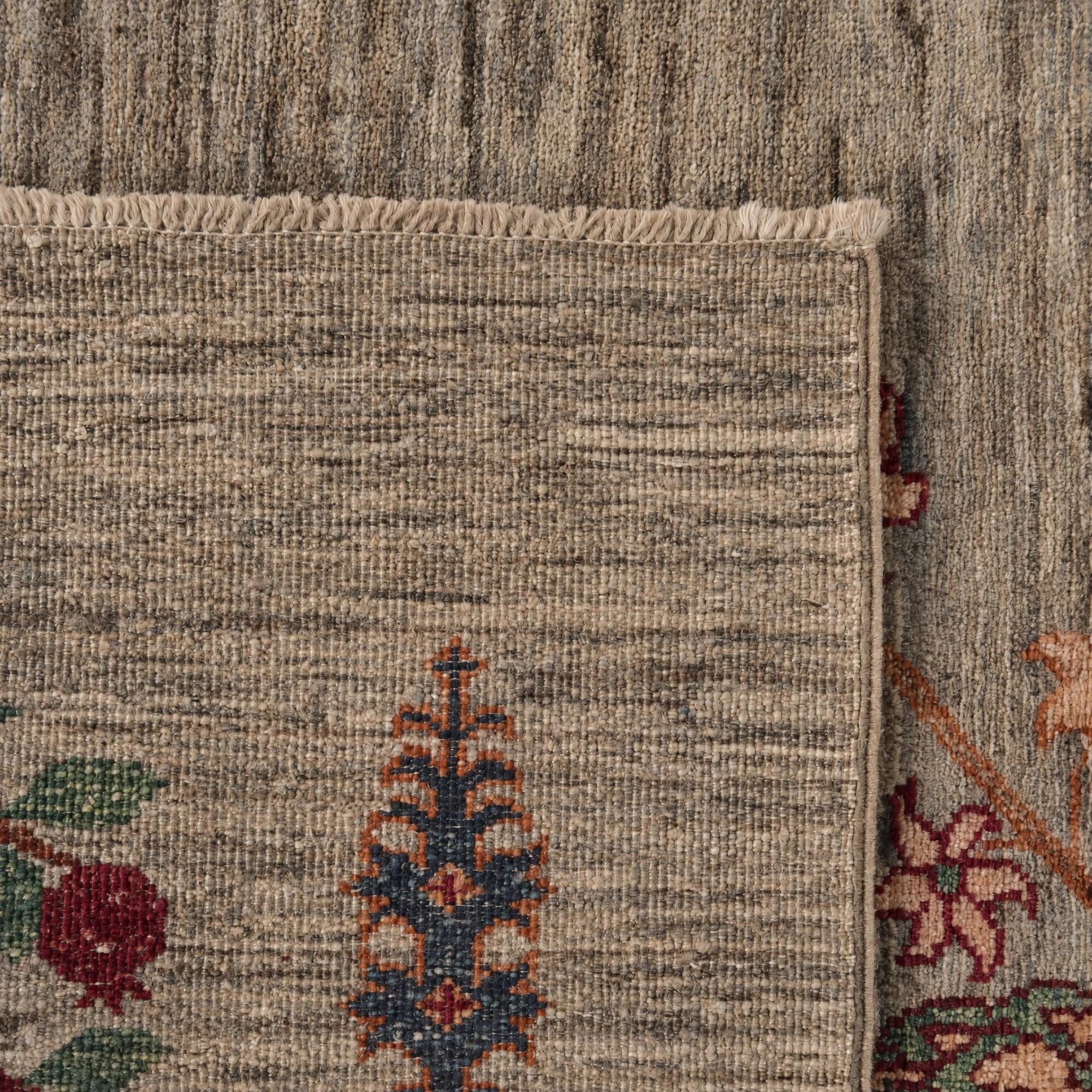 2' 9 x 8' 2 Hand Knotted Ariana Ziegler Runner Rug