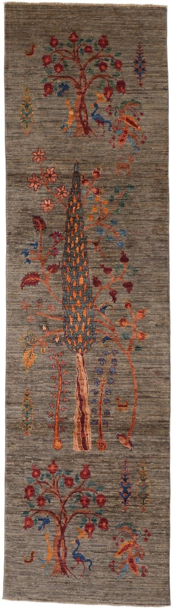 2' 7 x 9' 4 Hand Knotted Ariana Ziegler Runner Rug
